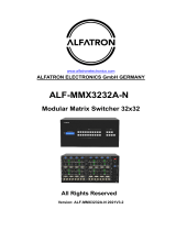 ALFAtron MMX3232-N User manual