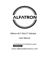 ALFAtron ALF-SALUT Videobar User manual