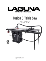 Laguna Tools F3 Fusion Owner's manual