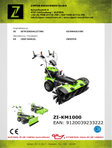 Zipper Kehrmaschine "ZI-KM1000", Owner's manual