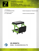 Zipper Maschinen ZI-MHKT4 User manual