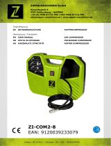 Zipper Maschinen ZI-COM2-8 Air Compressor User manual
