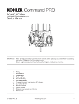 Superabrasive Kohler PCV740 Owner's manual