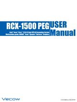 Vecow RCX-1520 PEG User manual
