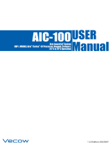 Vecow AIC-100 User manual