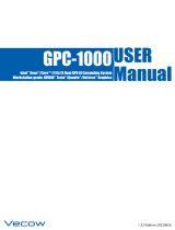 Vecow GPC-1000 User manual