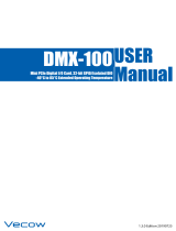 Vecow DMX-100 User manual
