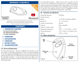 Transmitter 418ELPW1K-C Owner's manual