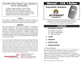 Transmitter 318ALD31V2 Owner's manual