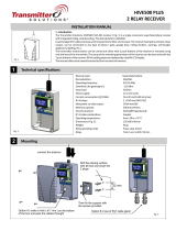 Transmitter HIVE500PLUS Owner's manual