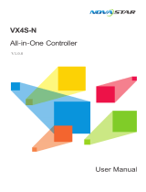 NovaStar VX4014 User manual