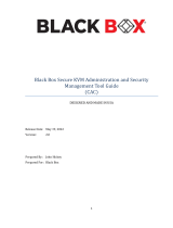 Black Box KVS4-2004HVX Owner's manual