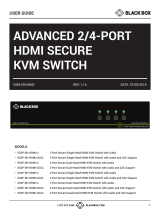 Black Box SS2P-SH-HDMI-UCAC Owner's manual
