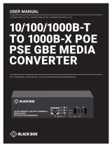 Black Box LPS500A-MM-LC-R3 User manual