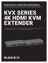Black Box KVXLC-RMK Owner's manual