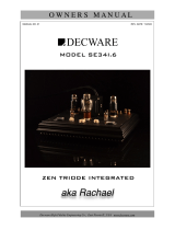 Decware SE34I.6 6 Owner's manual