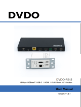 DVDO RS-2 User manual