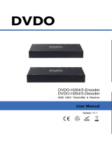 DVDO H.264/5 User manual