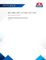 MAHA AB / ABT / AT / AT-NB / ATV / SAT Operating instructions