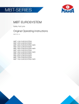 MAHA MBT EUROSYSTEM Operating instructions