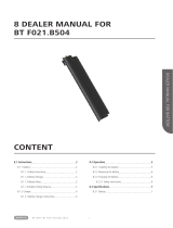 BAFANG BT F021.B504.C Owner's manual