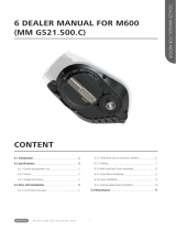 BAFANG M600 MM G521.500.C Owner's manual