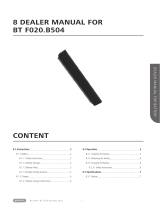 BAFANG BT F020.B504.C Owner's manual