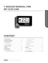 BAFANG DP C220/221.CAN Owner's manual