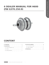 BAFANG H600 FM G370.250.D/V Owner's manual