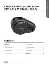 BAFANG M620 MM G510.750/1000.C Owner's manual