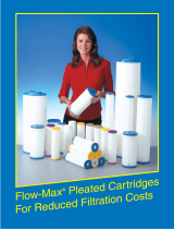 Flow-Max Filters FlowMax Filter: 1 Micron Cyst Filter Cartridge 2-1/2" x 10" User guide