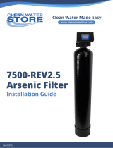 Clean Water Arsenic Well Water Filter System 7500-REV2.5 0.75 CF 10x30 Installation guide