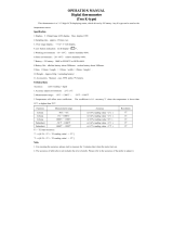 ThermoMartDigital Thermometer DM6802A+