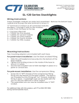 CTI SL-120 stacklight  Operating instructions