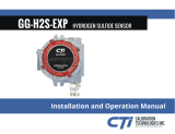 CTI GG-H2S-EXP User manual