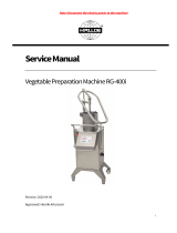 Hallde Cheese shredder RG-400i User manual