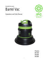 IPC Eagle Barrel Vac 190 User manual