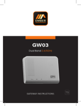 EPH Controls GW03 Gateway Dual Band Operating instructions