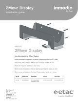 Immedia 2Move wall display Operating instructions