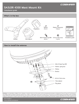 KVHSailor 4300 Mast Mounting Kit