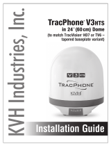 KVHTracPhone V3-HTS in a 24" Dome