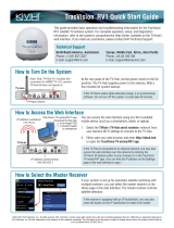 TracVision RV1 Quick start guide