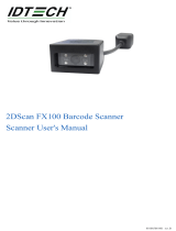 ID TECH 2DScanFX100 Owner's manual