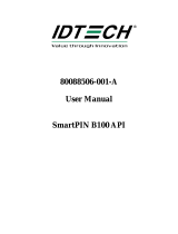 ID TECH SmartPIN B100 Owner's manual