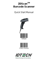 ID TECH 2DScan Quick start guide