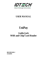 ID TECH UniPay User manual
