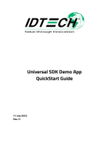 ID TECH UniPay Quick start guide