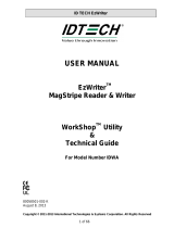 ID TECH EzWriter User manual