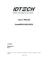 ID TECH SmartPIN B100 User manual