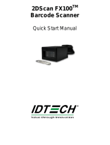 ID TECH 2DScanFX100 Quick start guide